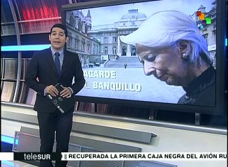 Francia: más de 200 mil personas rechazan privilegios de Lagarde