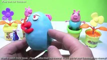 Play doh Surpirse egg |Kinder Surprise eggs |play doh painting rainbow color