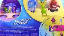 Disney Pixars Inside Out Control Panel! Disgust Anger Sadness Joy Fear Glowing Figures with Memory