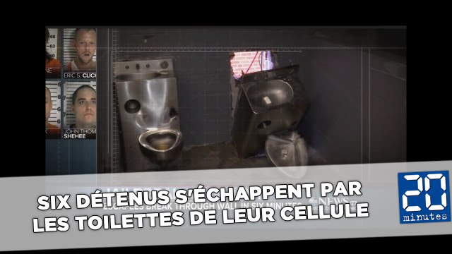 Six détenus s'échappent par les toilettes de leur cellule