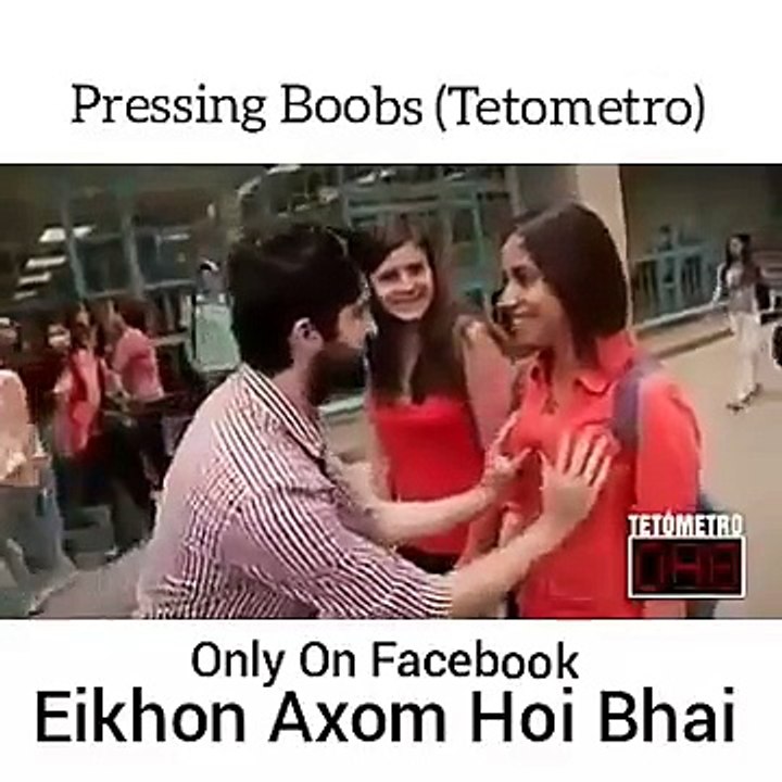 Pressing Girls Boobs - Prank - Funny Assamese Video - Favourite Game Of Boys