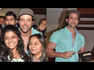 Hrithik Roshan Celebrates Birthday With His Fans!