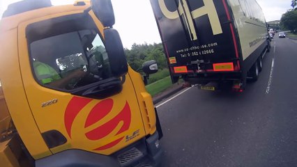 Overtaking a Lorry Shocker!