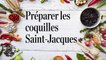 En cuisine avec Adeline Grattard - Préparer les coquilles Saint-Jacques