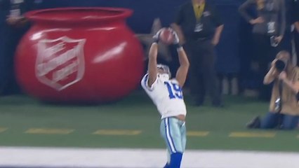 Dak Prescott encuentra a Brice Butler para una anotacion de 21 yardas