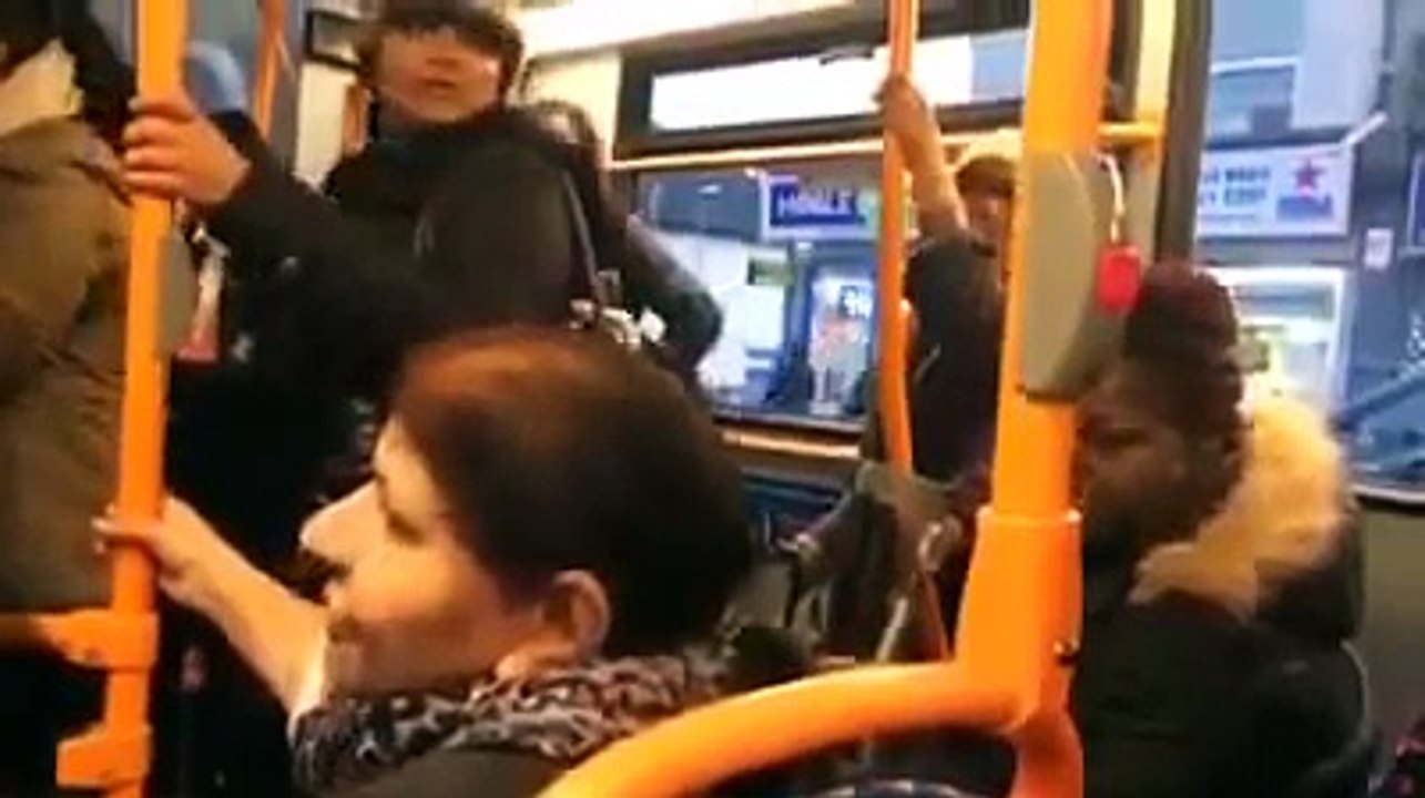 punjabi fight in london bus very funny-PEsb_VdNWFE