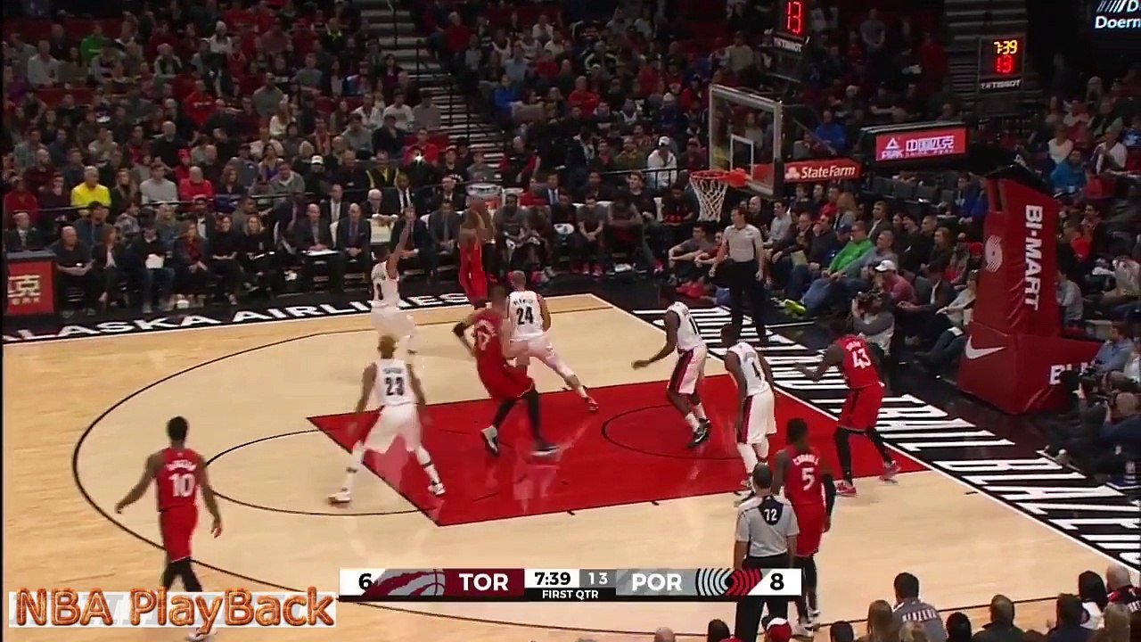 Toronto Raptors vs Portland Trail Blazers - Full Game Highlights  Dec 26, 2016  2016-17 NBA Season