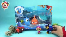 La PATRULLA CANINA BUSCANDO A DORY encuentra un tesoro Paw Patrol, Dori y Nemo de Disney español