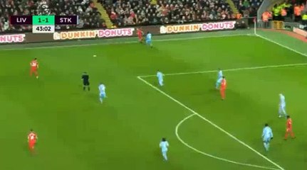 Roberto Firmino Goal - Liverpool 4-1 Stoke City - 27.12.2016