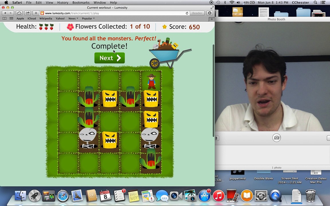 Lumosity - Monster Garden - 600