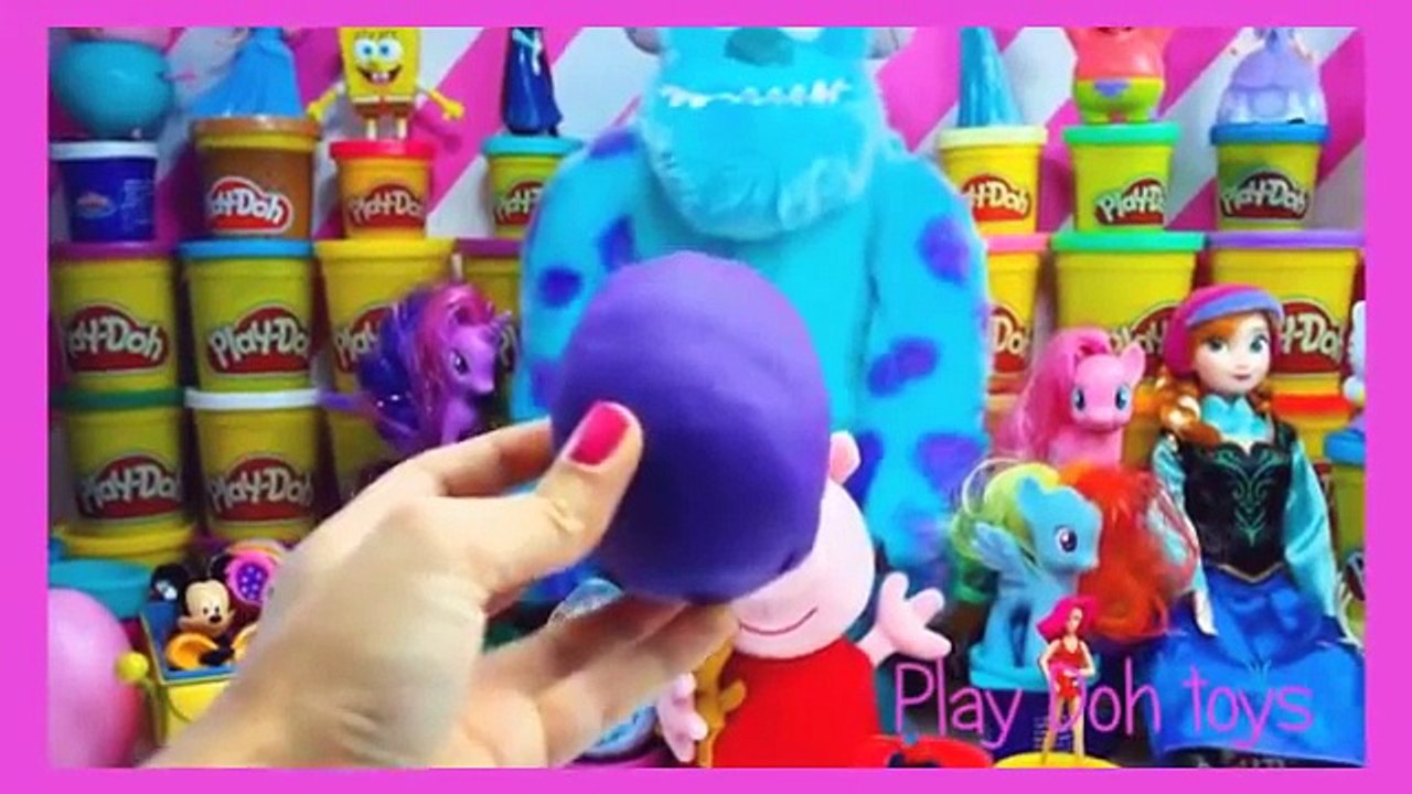 mickey mouse kinder surprise eggs play doh spiderman frozen barbie lps egg