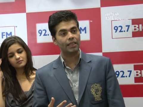 Alia Bhatt And Karan Johar Promote 'Student Of The Year'