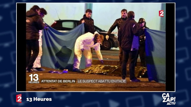 Attentat de Berlin - Anis Amri a été abattu à Milan - ZAPPING ACTU DU 23_12_2016-XRptVY9h7VY