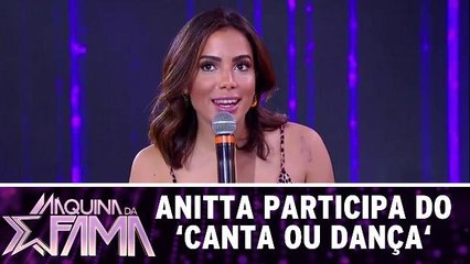 Anitta participa do jogo `Canta ou Dança`