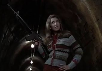 Carrie Fisher énervée dans Les Blues Brothers