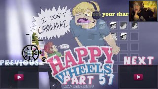 STABBING BARRELS WITH STEPHANO!  D - Happy Wheels - Part 57