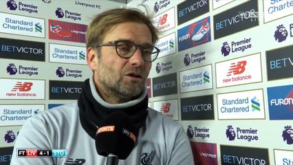 Klopp Speaking After The Stoke Game