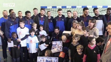 Handball : les Bleus à la rencontre de leur public