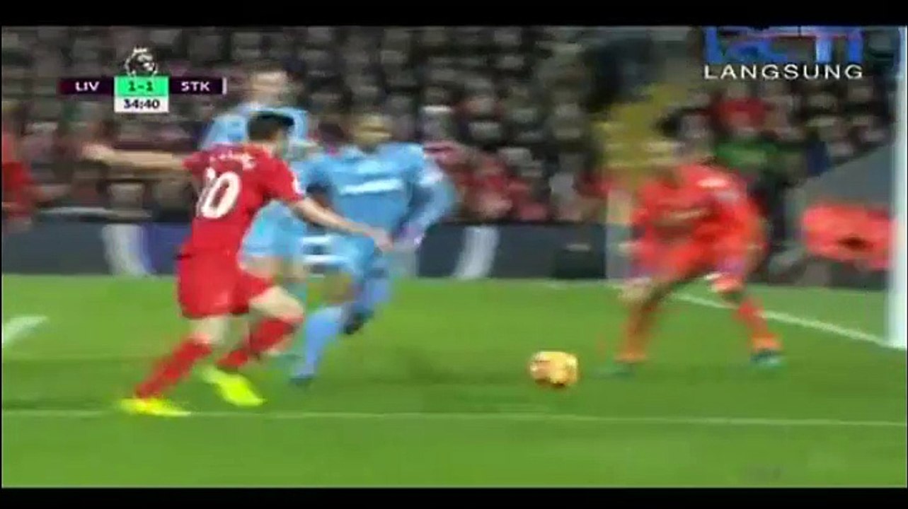 Best Goal: Liverpool Sukses Permalukan Stoke City 4-1 di Anfield Stadium