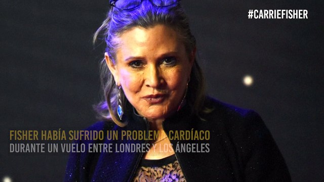 Adiós a Carrie Fisher, la inolvidable princesa Leia de 'Star Wars'