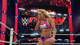 Becky Lynch vs. Charlotte- Raw, January 4, 2016