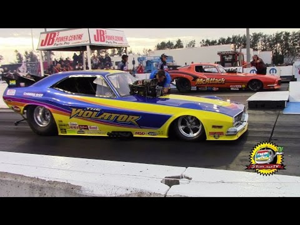 DRAG FILES: The 2016 IHRA Rocky Mountain Nationals Part 38 (Nostalgia Funny Car Semi Finals)