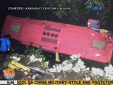 UB: 30 pasahero, sugatan matapos mahulog sa bangin ang sinasakyan nilang bus sa Calauag, Quezon