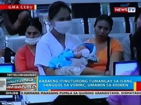 BP: Babaeng itinuturong tumangay sa isang sanggol sa VSMMC, umamin sa krimen