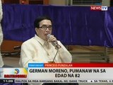 BT: Panayam kay Princess Punzalan kaugnay sa pagpanaw ni Kuya Germs