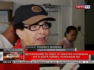 Beteranong TV host at Master Showman na si Kuya Germs, pumanaw na