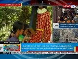 Pahalik sa replica ng Itim na Nazareno, magpapatuloy hanggang mamayang gabi