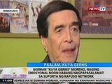 BT: Kuya Germs, naging emosyonal noon habang nagpapasalamat sa suporta ng Kapuso network