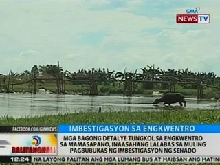 BT: Mga bagong detalye sa Mamasapano encounter, inaasahang lalabas sa muling imbestigasyon