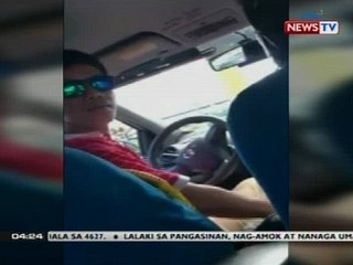 Taxi driver na nambastos at nanakot umano sa kanyang pasahero, binabatikos ng netizens