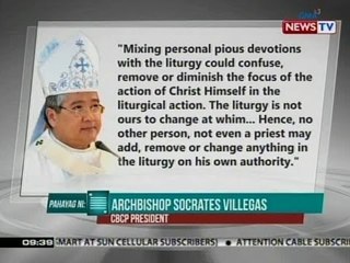 SONA: Personal vows sa kasal, gusto nang ipatanggal ng CBCP