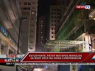 May-ari ng gusali kung saan nahulog ang estudyanteng nag-selfie, iimbestigahan kung may pananagutan