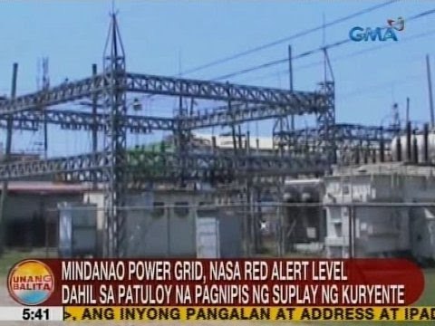 UB: Mindanao power grid, nasa red alert level dahil sa patuloy na pagnipis ng suplay ng kuryente