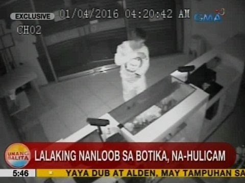 UB: Lalaking naloob sa botika sa Novaliches, na-hulicam