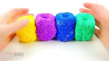 How to Make Colors Rainbow Slime Cheese Toy! DIY Creative Foam Clay