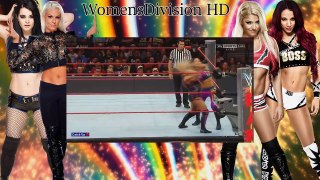 WWE RAW 08-22-16 Bayley vs Dana Brooke