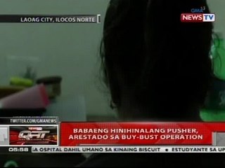 QRT: Babaeng hinihinalang pusher, arestado sa buy-bust operation