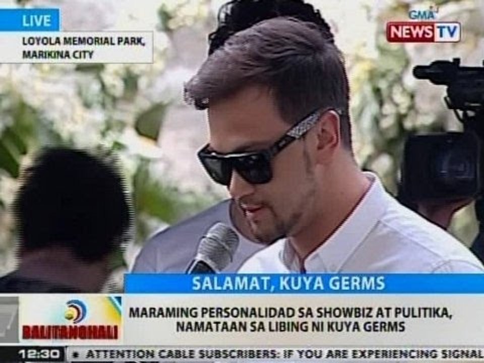 BT: Maraming personalidad sa showbiz at pulitika, namataan sa libing ni Kuya Germs