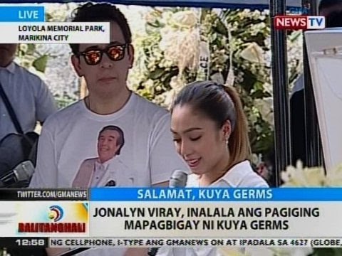 BT: Jonalyn Viray, inalala ang pagiging mapagbigay ni Kuya Germs