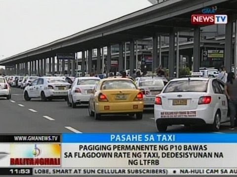 BT: Pagiging permanente ng P10 bawas sa flagdown rate ng taxi, dedesisyunan na ng LTFRB