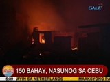 UB: 150 bahay, nasunog sa Cebu