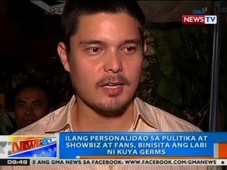 NTG: Ilang personalidad sa pulitika at showbiz at fans, binisita ang labi ni Kuya Germs