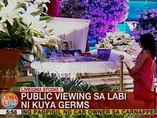 UB: Public viewing sa labi ni Kuya Germs