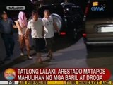 UB: 3 lalaki, arestado matapos mahulihan ng mga baril at droga sa Malabon