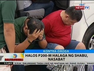 BT: Halos P200-M halaga ng shabu, nasabat