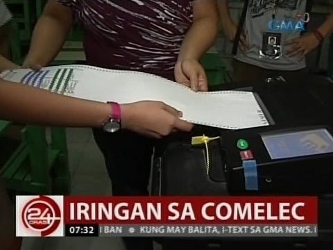 24 Oras: Dating Comelec Comm. Sadain, nababahala sa alitang nina Bautista at Guanzon